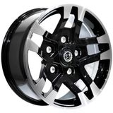 Black Wolf 18 inç 5*165.1 ET10 Siyah Jant Takımı (J-6189)