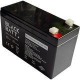 BlackBatt Şarjlı Ilaçlama Aküsü 12V - 9AH - 1.kalite - Oyuncak Araba uyumludur - 0 - Siyah