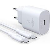 BlackBerry KEY2 uyumlu 25W Type-c çıkışlı 25W Adaptör+Type-c Kablolu iki ucu