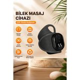 Blackbird Game Center Auhma AMG40 Şarj Edilebilir Akıllı Isıtmalı Masaj Aleti 3 Kademeli Titreşim & 5 Kademeli Isı Ayarlı Bileklik - Gri