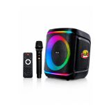 Blackbird Game Center Blic BLS-78 40W Taşınabilir Kablosuz Karaoke Hoparlör Kumandalı Mikrofonlu Taşınabilir Ses Sistemi