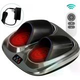 Blackbird Game Center Glr HG01-A Shiatsu Ayak Masaj Aleti - Yoğurmalı, Hava Basınçlı ve Isıtmalı Derin Doku Masajı, Titreşim Fonksiyonlu, 3 Yoğunluk - Gri