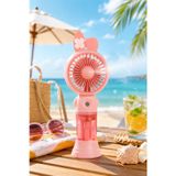 Blackbird Game Center Glr K03 Taşınabilir Sulu El Fanı, Mini Buharlı Vantilatör, Type-C Şarjlı Seyahat Fanı