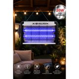 Blackbird Game Center Glr KF-6020 Sinek Öldürücü Lamba Uv Işıklı 20W Elektrikli Sivrisinek Tuzağı Işıklı Cihaz