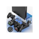 Blackbird Game Center Hepu Tp4-882c Ps4 3 Soğutma Fanlı Stand Şarj Istasyonu For P-4/slim/pro