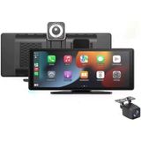 Blackbird Game Center Leerfei LF-1026 Taşınabilir Hd Dokunmatik Ekranlı Kablosuz Araç Multimedya Oynatıcısı -Carplay Android Auto Geri Görüş Kamerası - Siyah