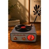 Blackbird Game Center Meier MD-1217BT Gri Nostaljik Görünümlü Bluetooth Hoparlör ve 3 Bantlı Şarjlı Radyo