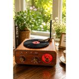 Blackbird Game Center Meier MD-1317BT Nostaljik Görünümlü Bluetooth Hoparlör ve 3 Bantlı Şarjlı Radyo