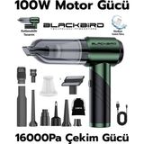 Blackbird Game Center MK-5802 16000PA Katlanabilir Kablosuz Araç Süpürgesi | 3 Kademeli Güç | Şarjlı El Süpürges