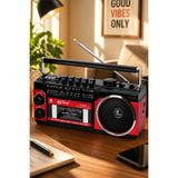 Blackbird Game Center PuXing PX-250BT USB/SD Girişli Nostaljik Radyo Kasetçalar - Ses Kayıt Özellikli Bluetooth Hoparlör