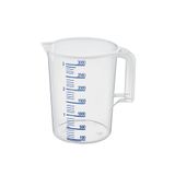 BlackBird Home Sert Plastik Şeffaf Maşrapa 3000ml Ölçekli