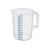 BlackBird Home Sert Plastik Şeffaf Maşrapa 5000ml Ölçekli