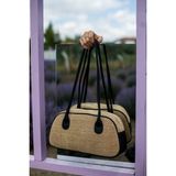 Blackbird Luxe Nube Hasır El ve Omuz Çantası – Kadın Yazlık & Günlük Çanta - Siyah