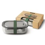 Black+blum paslanmaz çelik sandviç kutusu - okyanus, 1000 ml beslenme kutusu, silikon/bambu
