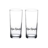 blackbonds Kişiye Özel 2 li İsim Soyisim Baskılı Rakı Bardağı