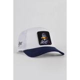 BlackBörk Duckside Logolu Lacivert-Beyaz Trucker Şapka
