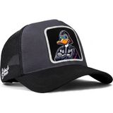 BlackBörk Duckside Logolu Siyah-Antrasit Trucker Şapka - Standart