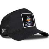 BlackBörk Duckside Logolu Siyah Trucker Şapka - Standart