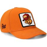 BlackBörk Kids Sincap Logolu Turuncu Çocuk Beyzbol Şapka - Standart - Açık Taba