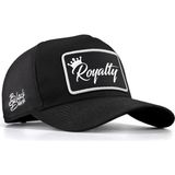 BlackBörk V2 Trucker Royalty - 2 Kod Logolu Unisex Siyah Şapka (Cap) - Siyah - Açık - Gri - Standart