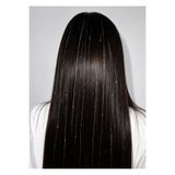 blackcomb Gri Renk Simli Saç Aksesurı/ Saç Işıltısı Yan Postiş Hair Tinsel Shiny Hair