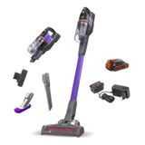 Black+Decker BHFEV182CP-QW 4'ü 1 Arada Kablosuz Pet Başlıklı Dikey Süpürge (18V, Dar Aralık Aparatı, Torbasız Yer ve El Süpürgesi, Şarj Cihazı ve Duvar Askısı Dahil)