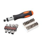 Black+Decker Cırcırlı Tornavida ve 40 Parça Aksesuar Seti, A7062-XJ
