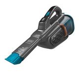 Black+Decker Lityum Dustbuster BHHV320B Cyclonic Action – 12 V, 25 AW, akülü el süpürgesi, çıkarılabilir derz başlığı ve şarj istasyonu – torbasız, kablosuz elektrikli süpürge – titanyum/mavi