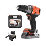 Black+Decker Powerconnect BLD682D1XK-QW 18V Kömürsüz Şarjlı Matkap