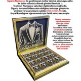Blackeye Chocolate Kişiye Özel Isimli Damat Bohçası Çikolatası - 32 Adet Madlen Çikolata