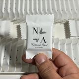 Blackeye Chocolate Kişiye Özel Isimli Söz Nişan Nikah Çikolatası - Lüx Etiket - 150 Adet Madlen Çikolata