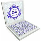 Blackeye Chocolate Kişiye Özel Isimli Sünnet Töreni Çikolatası - Sünnet Düğünü Çikolatası (32 Adet Madlen Çikolata)