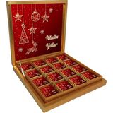 Blackeye Chocolate Kişiye Özel Yeni Yıl Çikolatası - Mutlu Yıllar - Yeni Yıl Hediyesi - 72 Adet Madlen Çikolata