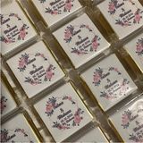 Blackeye Chocolate Söz Nişan Nikah Kız Isteme Çikolatası (100 Adet Madlen Çikolata)