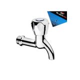 Blackfit Pirinç Kaliteli Banyo, Tuvalet, Bahçe Musluğu Kısa Musluk + Ayna