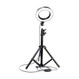 Blackmarket 14" Işık 2 m Stand Kuaför Makyaj Canlı Yayın Çekimleri Sürekli Işık Stüdyo Işığı Ring Light