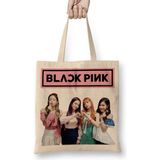 Blackpink 009 Bez Çanta Uzun Saplı - Açık Bej - 40 X 40