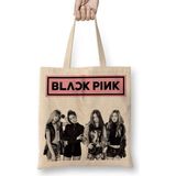 Blackpink 12 Bez Çanta Uzun Saplı - Açık Bej - 40 X 40