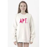 Blackpink Apt Beyaz Kadın 2İp Sweatshirt