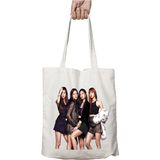 Blackpink Black Pink Ayakta Iki Taraf Kalıcı Yıkanabilir Okul Plaj Omuz Bez Çanta