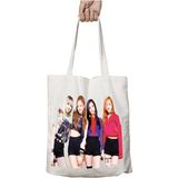 Blackpink Black Pink Iki Taraf Kalıcı Yıkanabilir Okul Plaj Omuz Bez Çanta