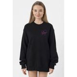 Blackpink Jisoo Signature Siyah Kadın 2İp Sweatshirt