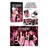 Blackpink - K-Pop Yıldızları - Büyük Poster, Blackpink Kartı, 4’Lü Ve Rozet Li