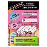 Blackpink Okul Etiketi Defter Etiketi Kalem Etiketi Kişiye Özel Suya Dayanıklı İsim Yazılabilien