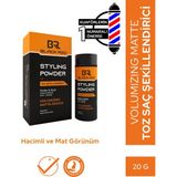 Black&red Saç Şekillendirici Toz Wax Hacimli ve Mat Görünüm - Matte Toz Wax - 20G
