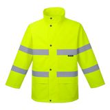 Blacksafe BS-2001 Hi-Vis Yağmurluk Tk. (Neon Sarı, 5XL)