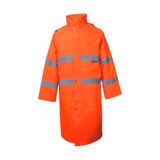Blacksafe Bs-3001 Hi-Vis Yağmurluk Uzun (Neon Turuncu, 3XL)