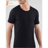 Blackspade %100 Pamuklu 2'li Ekonomik Paket Erkek Fanila T-Shirt - Siyah