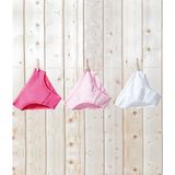 Blackspade 1294 Pamuklu Kız Çocuk Külot 3'lü Paket - 11 - 13 Yaş - Fuşya - Pembe