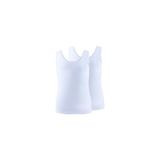 BLACKSPADE 1297-1293 KIZ ÇOCUK 2 Lİ BEYAZ ATLET - 98 cm